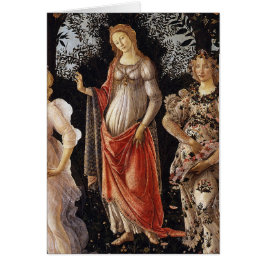 Primavera, Detail van Venus, door Sandro Botticell