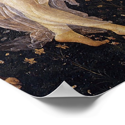 Primavera, Drie Graces, van Sandro Botticelli Poster (Hoek)