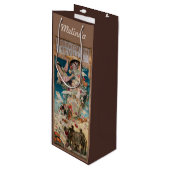 "Primavera en Sevilla", aangepaste naam wijngiftza Wijn Cadeautas (Voorkant Gekanteld)