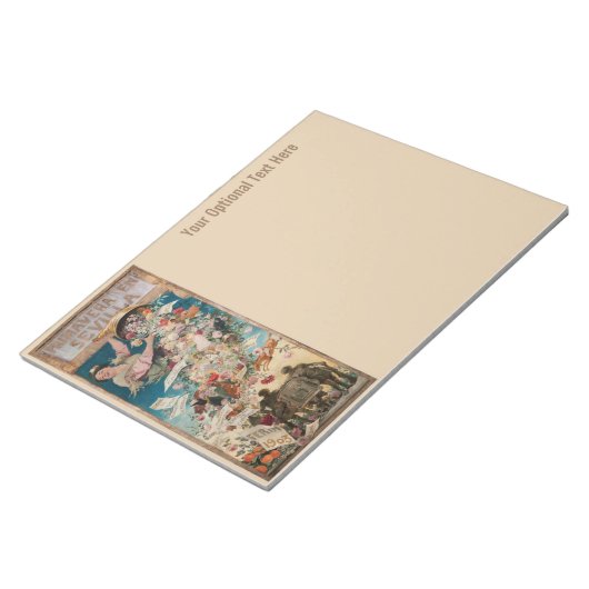 "Primavera en Sevilla"  notitieblokken voor kunst (Schuin)