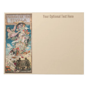 "Primavera en Sevilla"  notitieblokken voor kunst