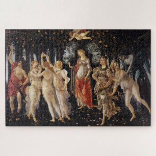 Primavera Italiaans renaissance van Botticelli Legpuzzel