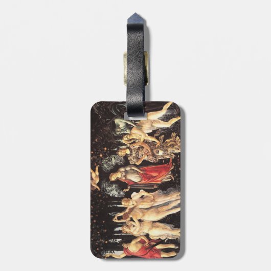 Primavera / Leerlente Bagagelabel (Achterkant verticaal)