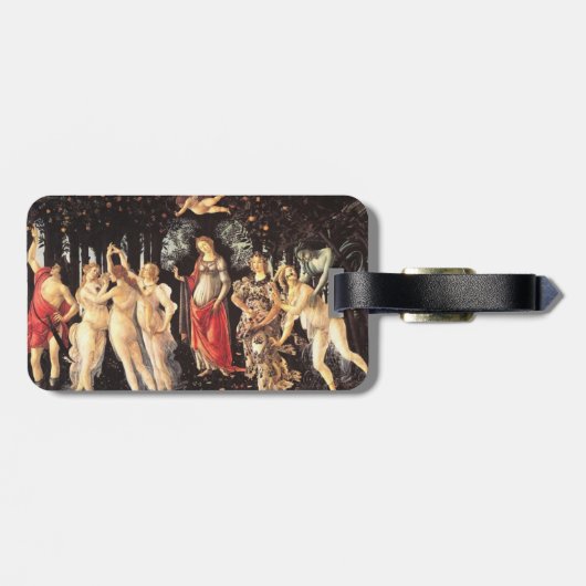 Primavera / Leerlente Bagagelabel (Achterkant horizontaal)