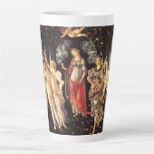 Primavera / Leerlente van Botticelli Latte Mok (Voorkant)