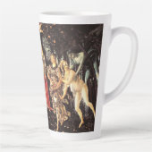 Primavera / Leerlente van Botticelli Latte Mok (Rechts)