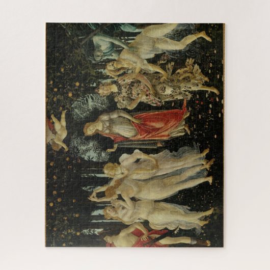 Primavera / Leerlente van Botticelli Legpuzzel (Verticaal)