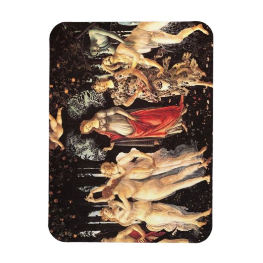 Primavera / Leerlente van Botticelli Magneet (Verticaal)