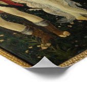 Primavera / Leerlente van Botticelli Poster (Hoek)