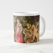 Primavera, Leerlente van Sandro Botticelli Grote Koffiekop (Voorkant rechts)