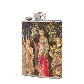 Primavera, Leerlente van Sandro Botticelli Heupfles (Links)