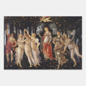 Primavera, Leerlente van Sandro Botticelli Inpakpapier Vel (Voorkant 2)