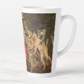 Primavera, Leerlente van Sandro Botticelli Latte Mok (Rechts)