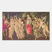 Primavera, Leerlente van Sandro Botticelli Rechthoekige Sticker (Voorkant)
