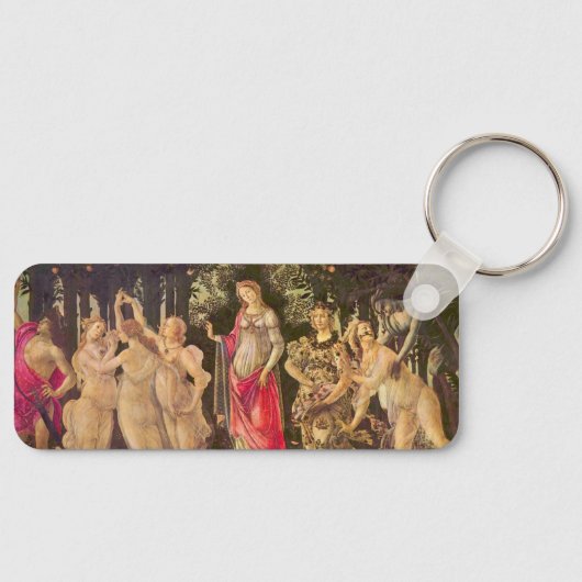 Primavera, Leerlente van Sandro Botticelli Sleutelhanger (Voorkant)