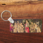 Primavera, Leerlente van Sandro Botticelli Sleutelhanger (Achterkant)