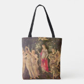 Primavera, Leerlente van Sandro Botticelli Tote Bag (Achterkant)
