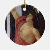 Primavera, Mercurius detail van Sandro Botticelli Keramisch Ornament (Voorkant)