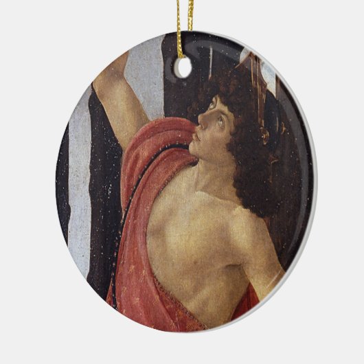 Primavera, Mercurius detail van Sandro Botticelli Keramisch Ornament (Links)