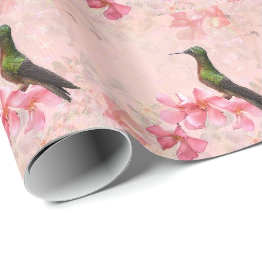 Primavera Rosa Inpakpapier (Rol Hoek)