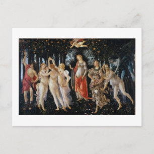 Primavera, Sandro Botticelli, 1482 Briefkaart
