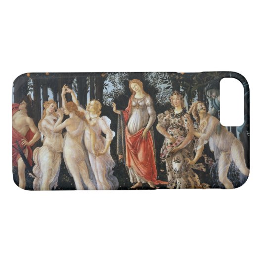 Primavera, Sandro Botticelli, 1482 Case-Mate iPhone Case (Achterkant (Horizontaal))