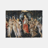 Primavera, Sandro Botticelli, 1482 Fleece Deken (Voorkant (Horizontaal))
