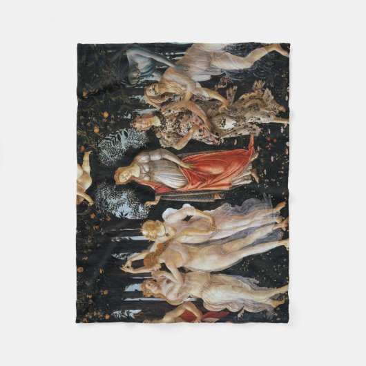 Primavera, Sandro Botticelli, 1482 Fleece Deken (Voorkant)
