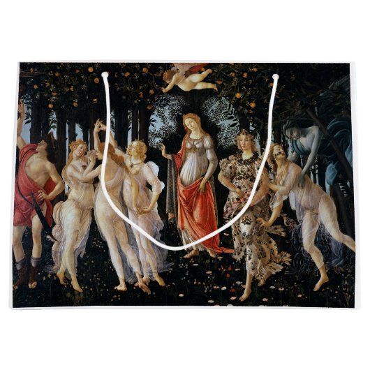 Primavera, Sandro Botticelli, 1482 Groot Cadeauzakje (Voorkant)