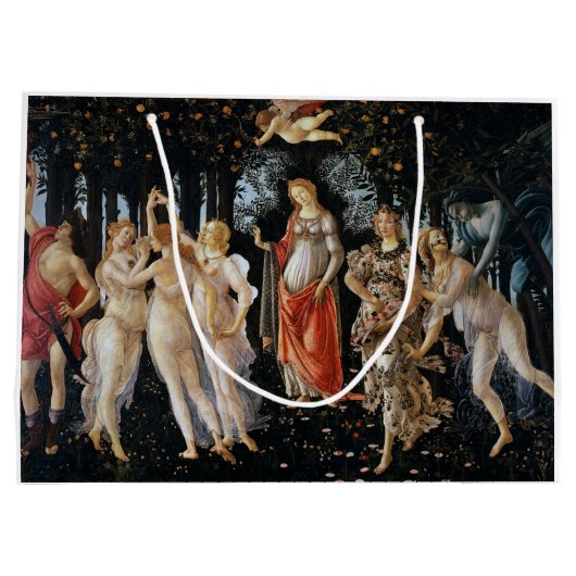 Primavera, Sandro Botticelli, 1482 Groot Cadeauzakje (Achterkant)