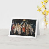 Primavera, Sandro Botticelli, 1482 Kaart (Gele Bloem)