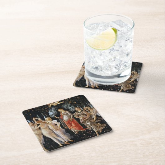 Primavera, Sandro Botticelli, 1482 Kartonnen Onderzetters (Insitu)