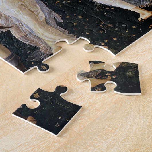Primavera, Sandro Botticelli, 1482 Legpuzzel (Zijkant)