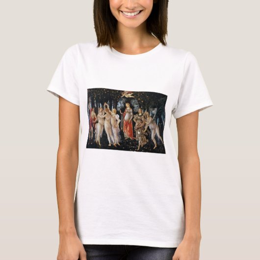 Primavera, Sandro Botticelli, 1482 T-shirt (Voorkant)