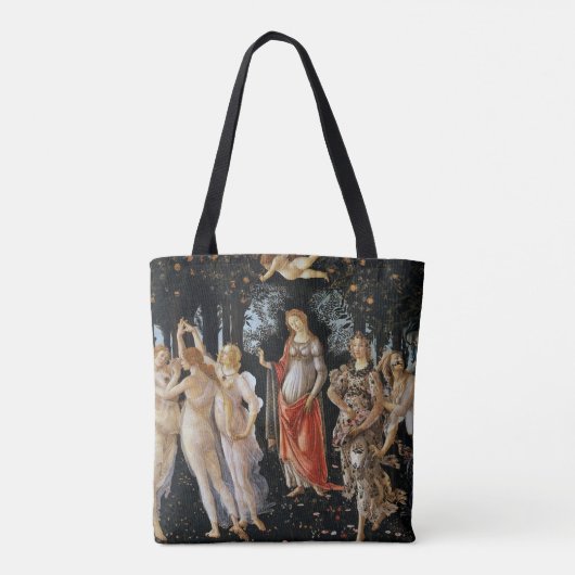 Primavera, Sandro Botticelli, 1482 Tote Bag (Achterkant)