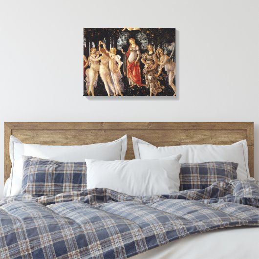 Primavera Sandro Botticelli Canvas Afdruk (Insitu (Slaapkamer))