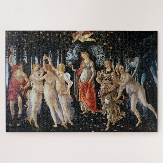 Primavera, Sandro Botticelli Legpuzzel (Horizontaal)
