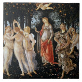 Primavera, Sandro Botticelli Tegeltje (Voorkant)