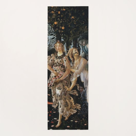 Primavera, Sandro Botticelli Yogamat (Achterkant)