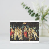 Primavera van Sandro Botticelli Briefkaart (Staand voorkant)