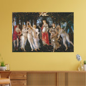 Primavera van Sandro Botticelli (c 1470-80) Canvas Afdruk (Insitu (Woonkamer))
