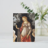 Primavera, Venus detail door Sandro Botticelli Briefkaart (Staand voorkant)