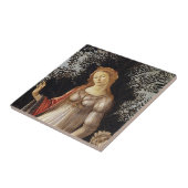 Primavera, Venus detail door Sandro Botticelli Tegeltje (Zijkant)