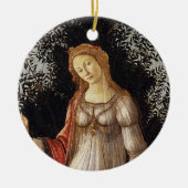 Primavera, Venus detail van Sandro Botticelli Keramisch Ornament (Voorkant)