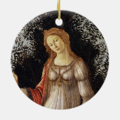 Primavera, Venus detail van Sandro Botticelli Keramisch Ornament (Achterkant)