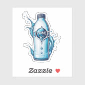 Prime hydratatie, wakker worden met een goed humeu sticker (Vel)