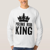 PRIME RIB KING MANNEN T-SHIRS T-SHIRT (Voorkant)