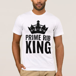 PRIME RIB KING MANNEN T-SHIRS T-SHIRT
