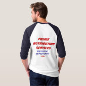 PrimeDistributionServices, ONTVANGEN           ... T-shirt (Achterkant volledig)