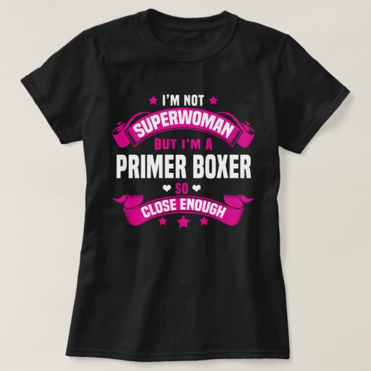 Primer Boxer T-shirt (Design voorkant)